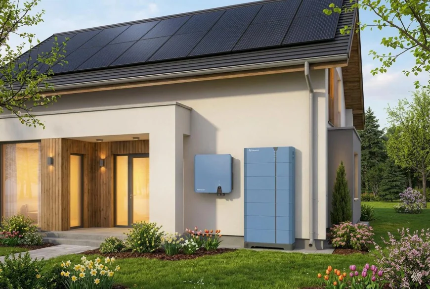 How a Solar Panel and Battery System Can Improve Energy Efficiency at Home