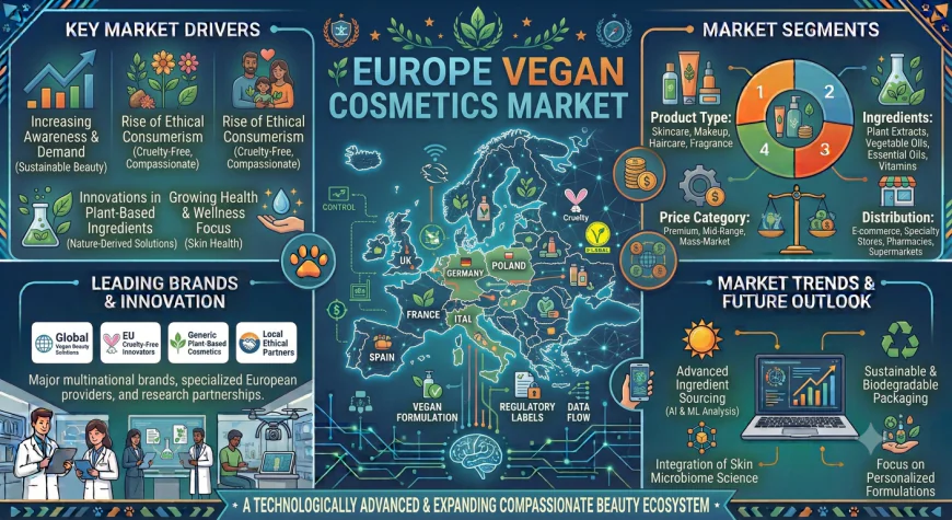 Europe Vegan Cosmetics Market Size, Share, Report 2026-2034
