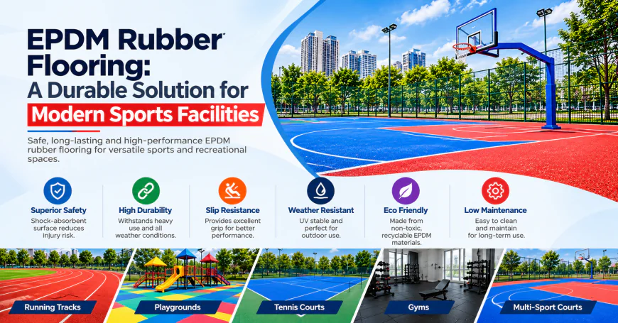 EPDM Rubber Flooring: A Durable Solution for Modern Sports Facilities