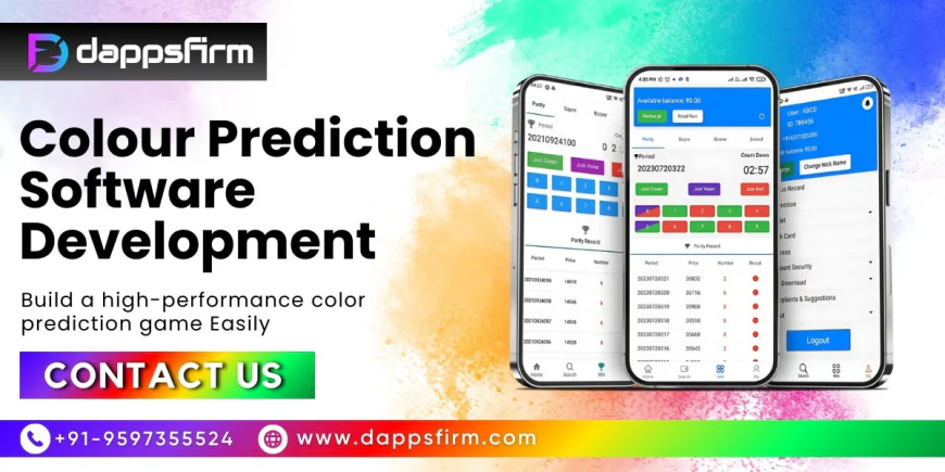 Color Prediction Software Development at Minimal Cost & Quick Launch – Dappsfirm