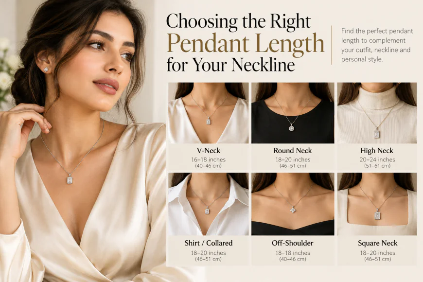 Choosing the Right Pendant Length for Your Neckline