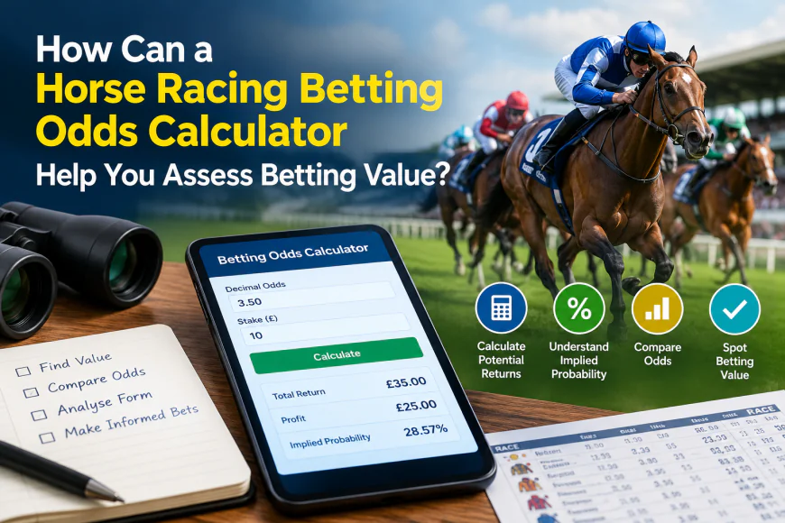 How Can a Horse Racing Betting Odds Calculator Help You Assess Betting Value?