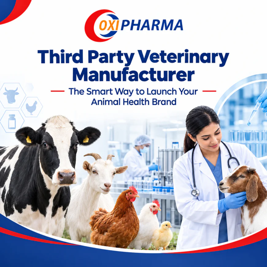 Third Party Veterinary Manufacturer: The Smart Way to Launch Your Animal Health Brand