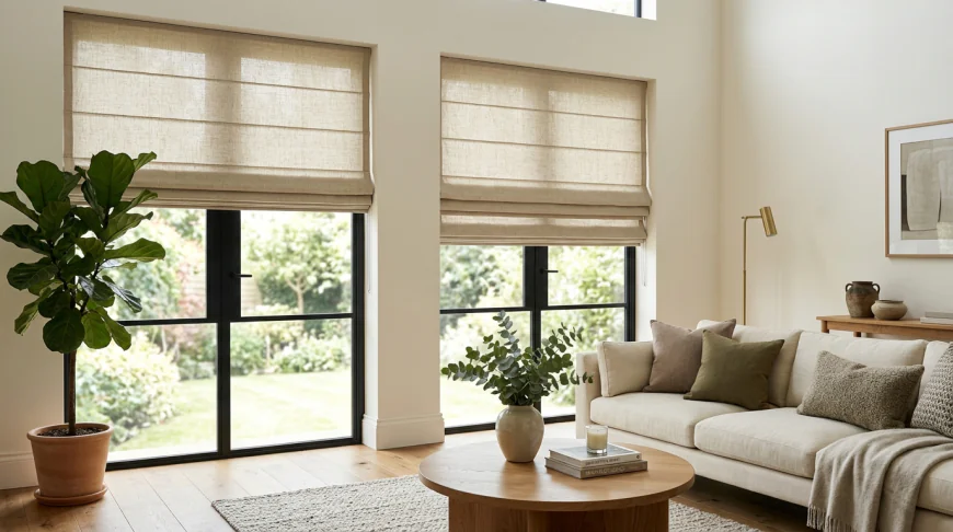 Made To Measure Roman Blinds: A Stylish and Practical Window Dressing Solution
