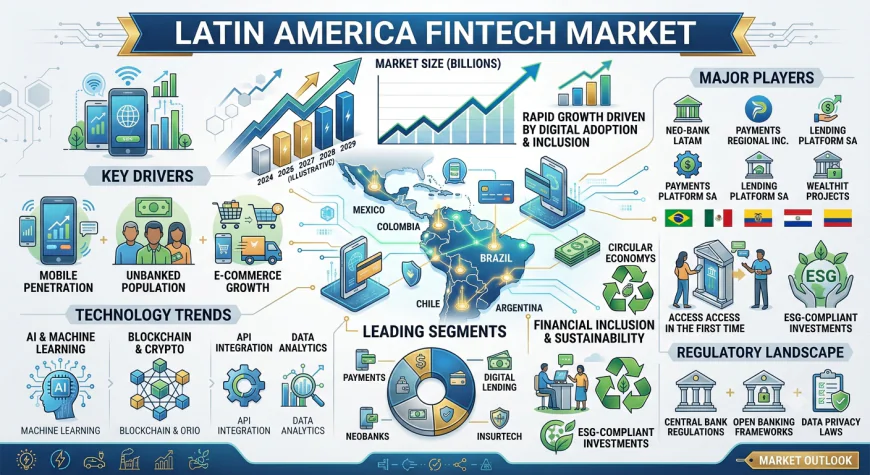 Latin America Fintech Market Size, Share, Report 2026-2034