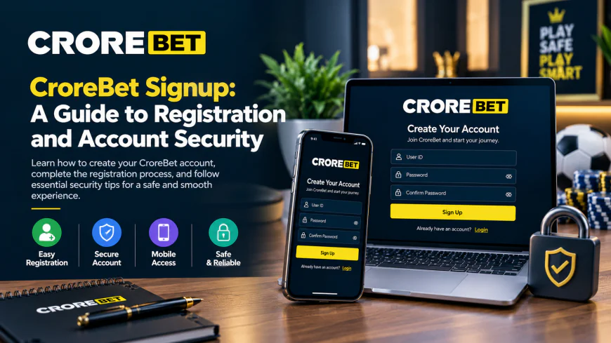 CroreBet Signup: A Guide to Registration and Account Security