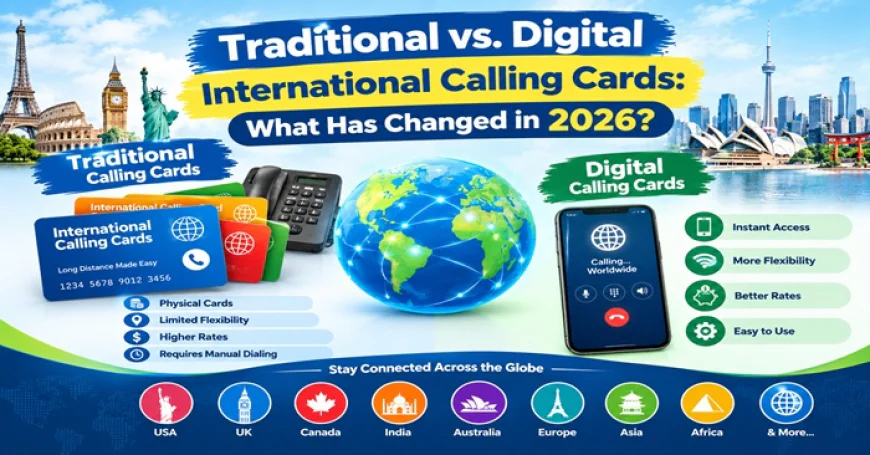 Traditional vs. Digital International Calling Cards: What Has Changed in 2026?"