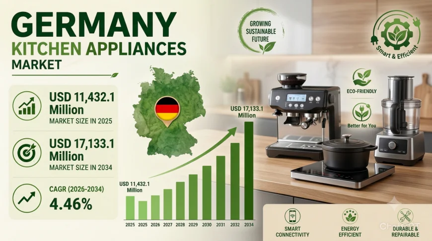 Germany Kitchen Appliances Market Size, Share and Growth Report 2034