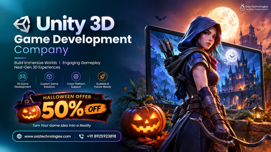 Step into Advanced 3D Gaming with Immersive Visuals and Responsive Gameplay - Halloween 50% Offer  