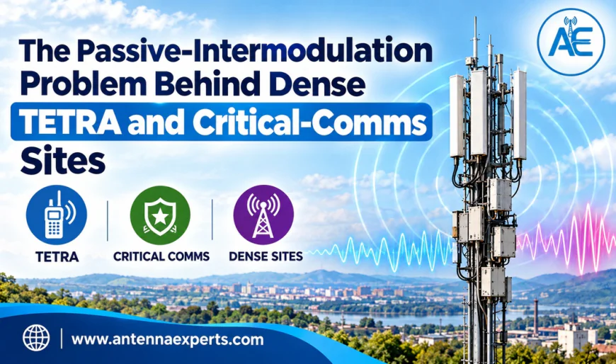 The Passive-Intermodulation Problem Behind Dense TETRA and Critical-Comms Sites