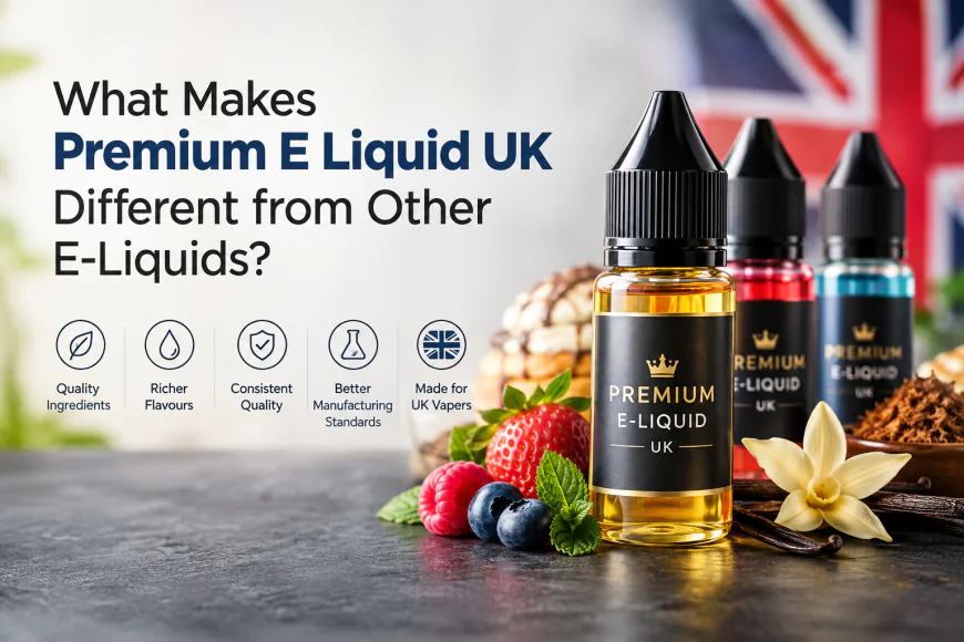 What Makes Premium E Liquid UK Different from Other E-Liquids?