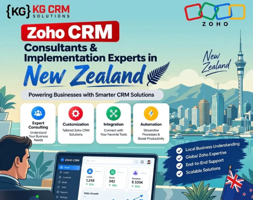 Zoho CRM Consultants & Implementation Experts in New Zealand