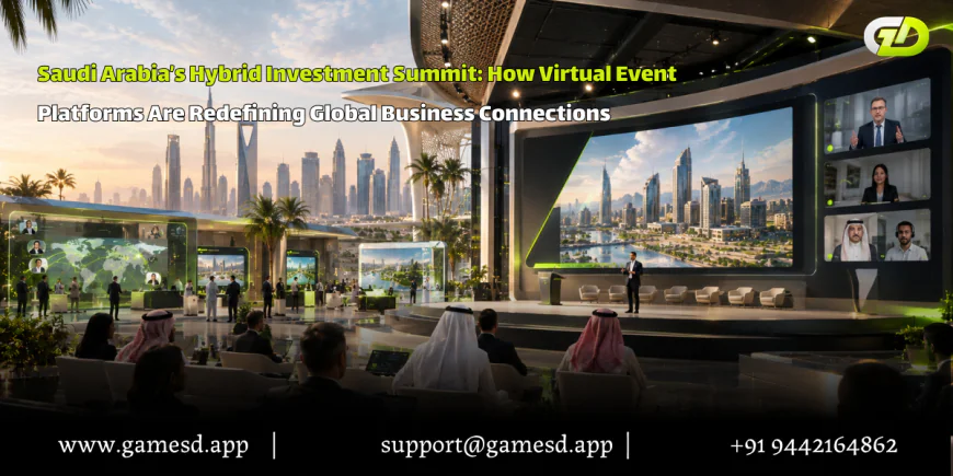 Saudi Arabia’s Hybrid Investment Summit: How Virtual Event Platforms Are Redefining Global Business Connections