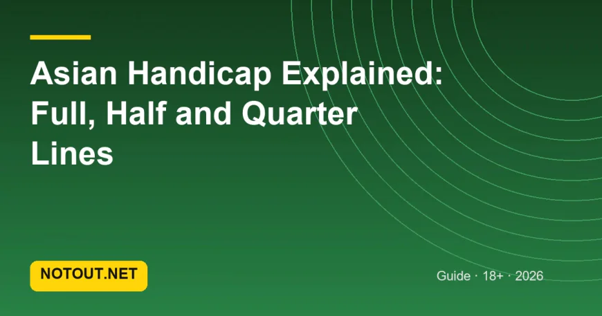 Asian Handicap Explained: Full, Half and Quarter Lines