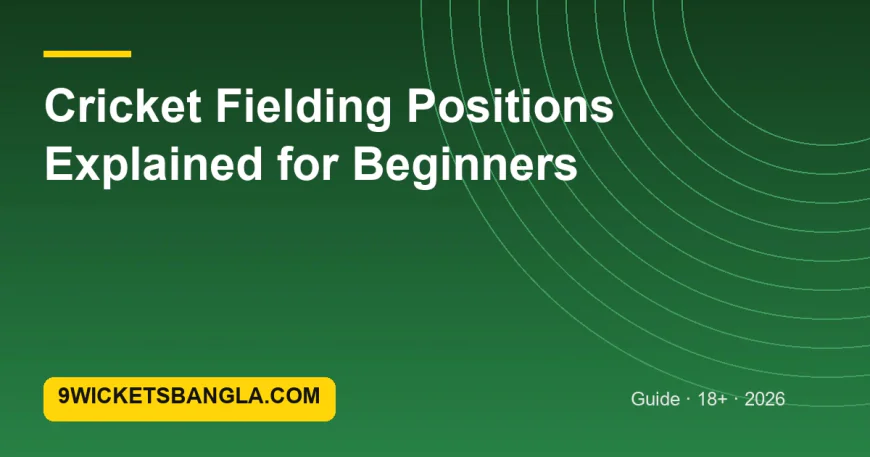 Cricket Fielding Positions Explained for Beginners