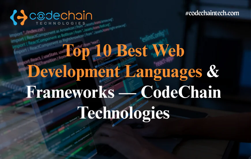 Top 10 Web Development Languages in 2026: Which One Should You Choose?