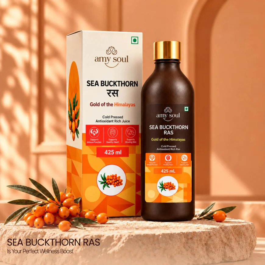 Buy Sea Buckthorn Juice Online: Discover Himalayan Wellness with AmySoul