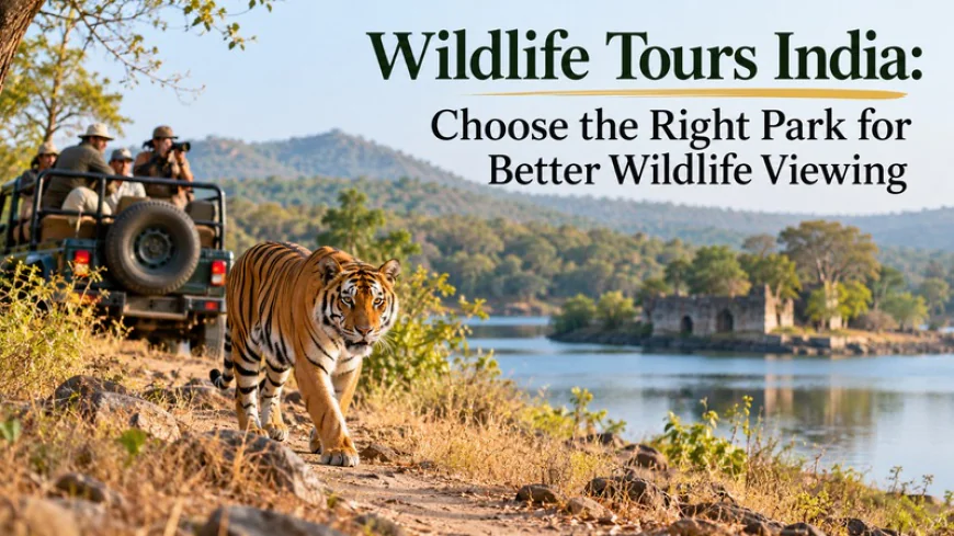 Wildlife Tours India: Choose the Right Park for Better Wildlife Viewing