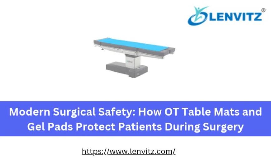 Modern Surgical Safety: How OT Table Mats and Gel Pads Protect Patients During Surgery