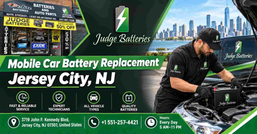 Mobile Car Battery Replacement Jersey City: Get Back on the Road Without a Tow Truck