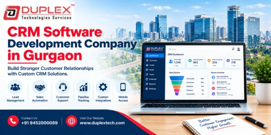 CRM Software Development Company in Gurgaon