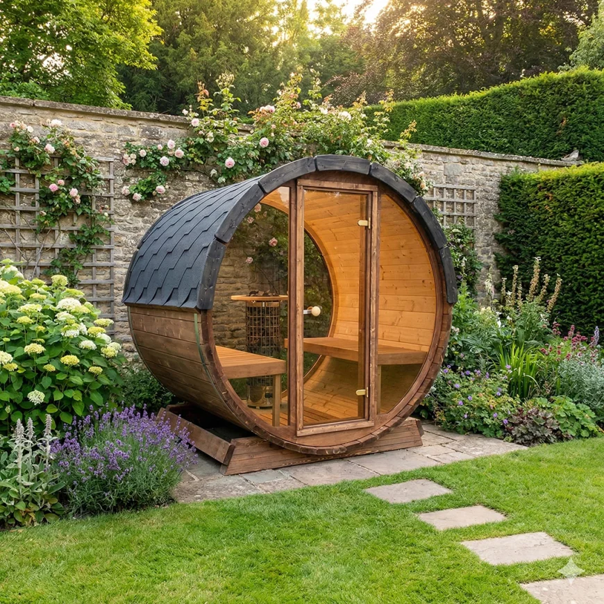 Outdoor Saunas UK - A Year in the Life of a Garden Sauna