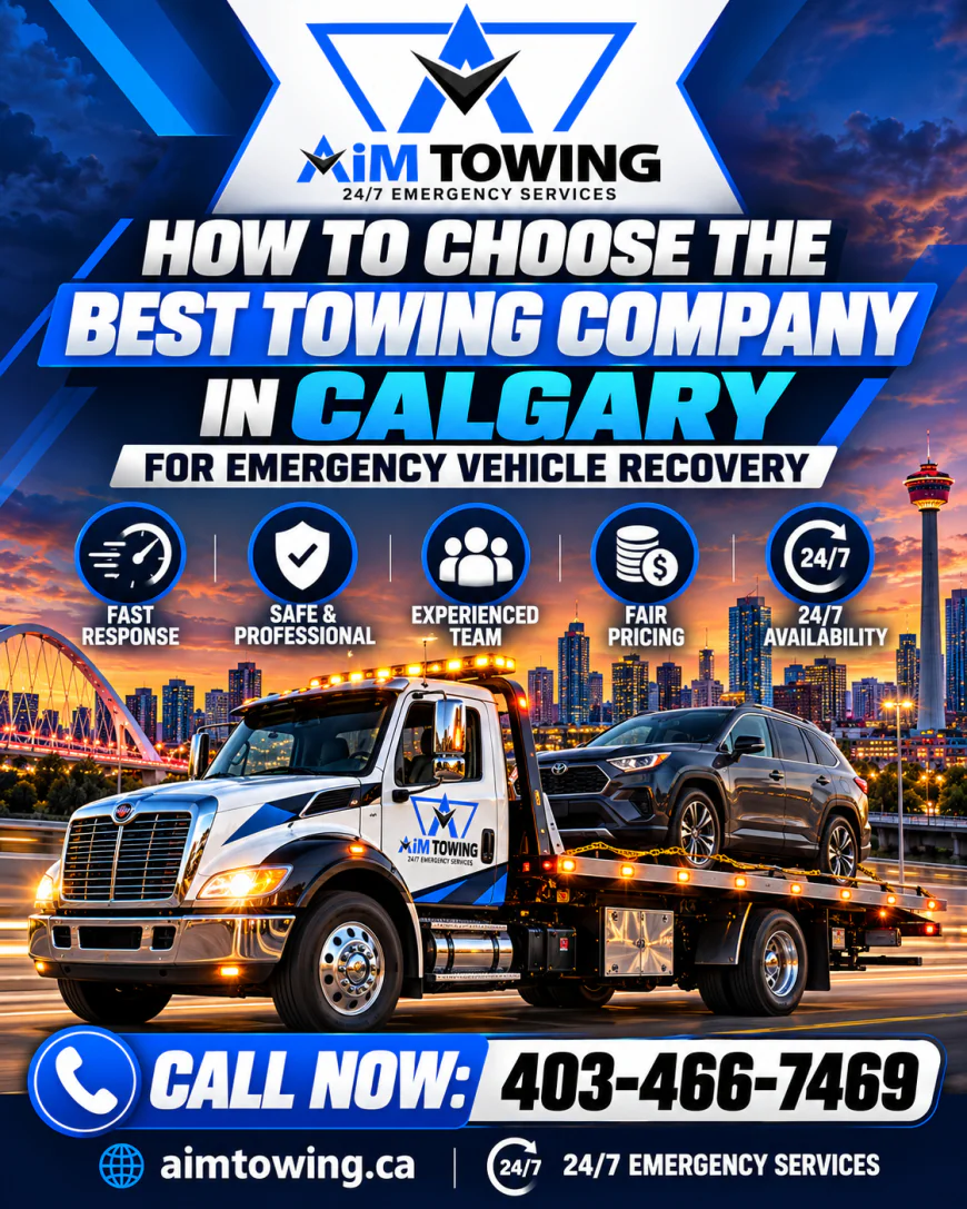 How to Choose the Best Towing Company in Calgary for Emergency Vehicle Recovery