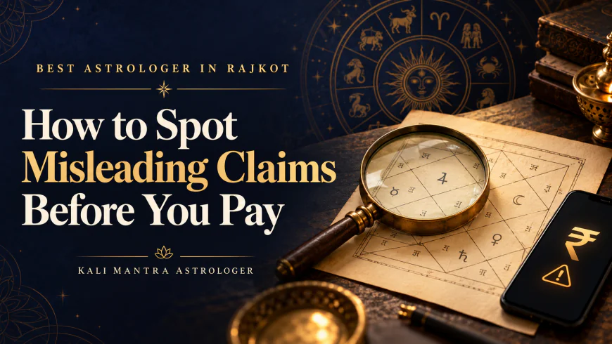Best Astrologer in Rajkot: How to Spot Misleading Claims Before You Pay