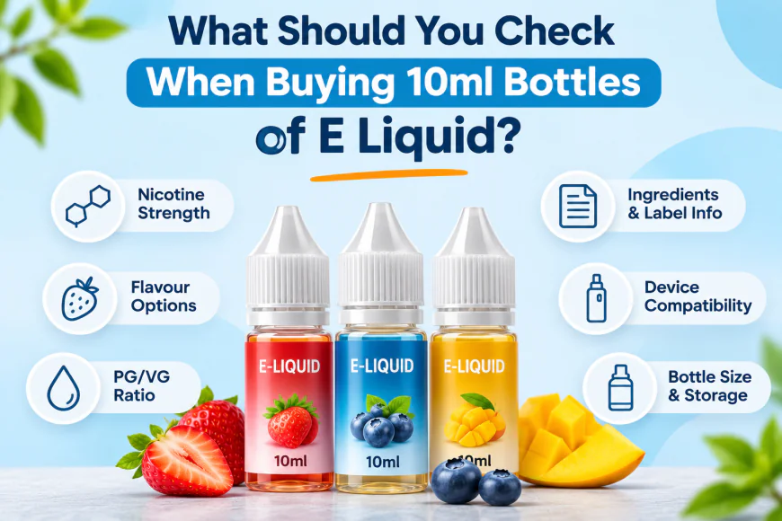 What Should You Check When Buying 10ml Bottles of E Liquid?