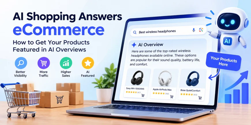 AI Shopping Answers eCommerce: How to Get Your Products Featured in AI Overviews