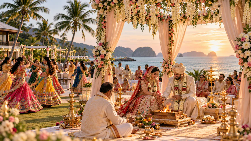 Gujarati Wedding in Thailand: Every Ritual, From Grah Shanti to the Wedding Lunch