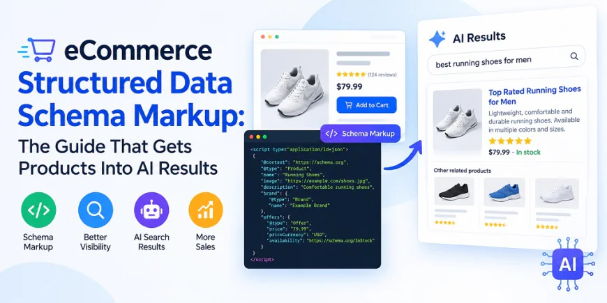 eCommerce Structured Data Schema Markup: The Guide That Gets Products Into AI Results