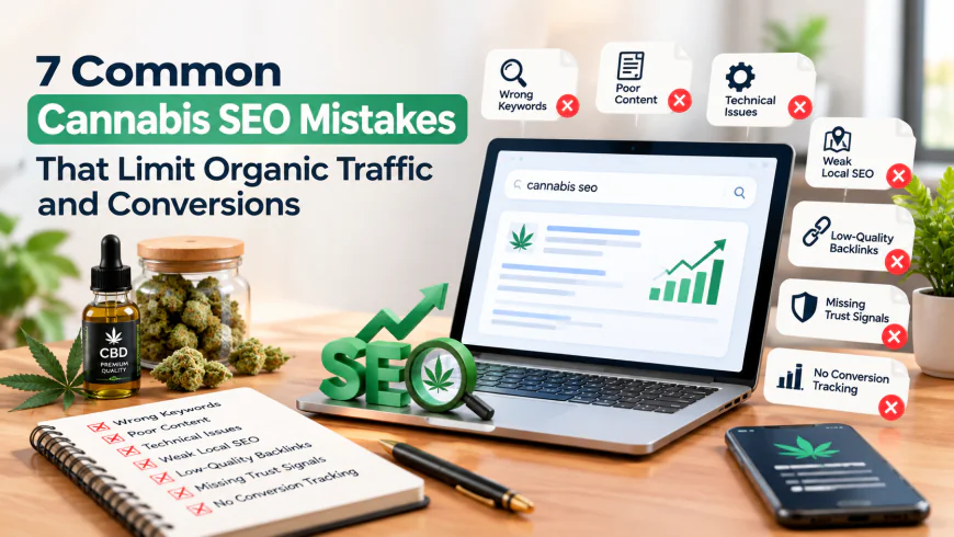 7 Common Cannabis SEO Mistakes That Limit Organic Traffic and Conversions