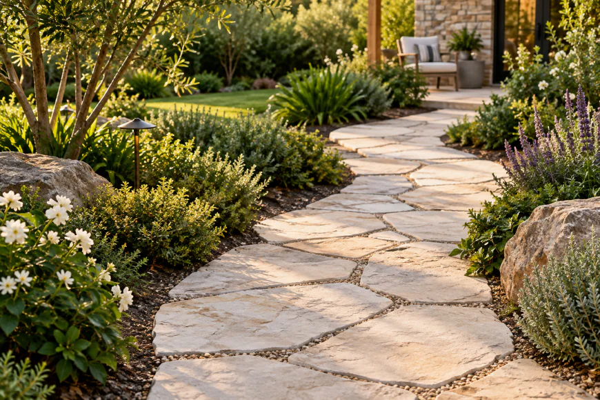 How a Stone Path Can Change Your Garden's Mood