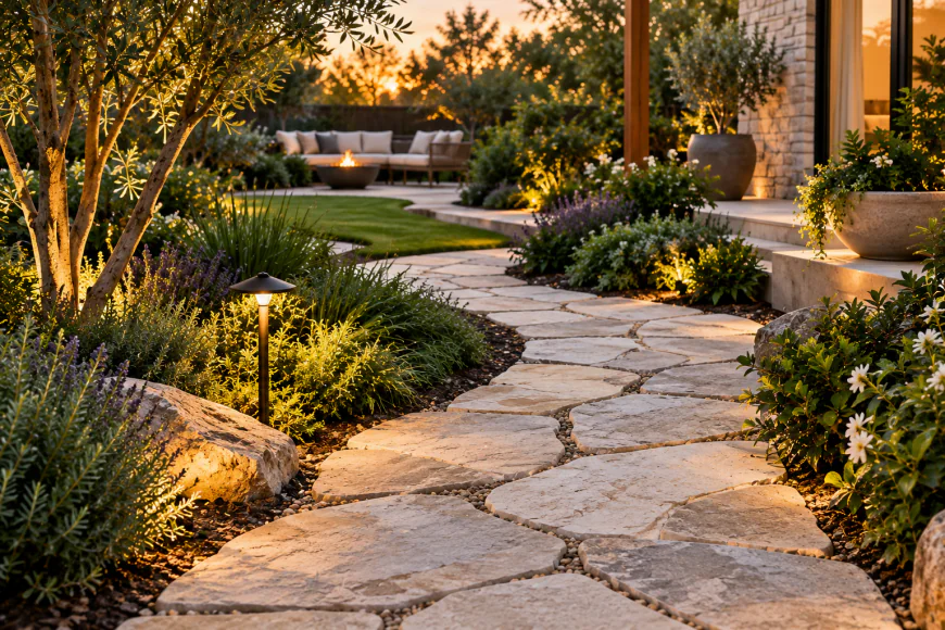 How a Stone Path Can Change Your Garden's Mood