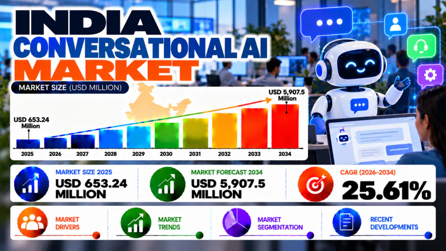 India Conversational AI Market Size, Adoption Landscape, Innovation Trends and Forecast 2026–2034