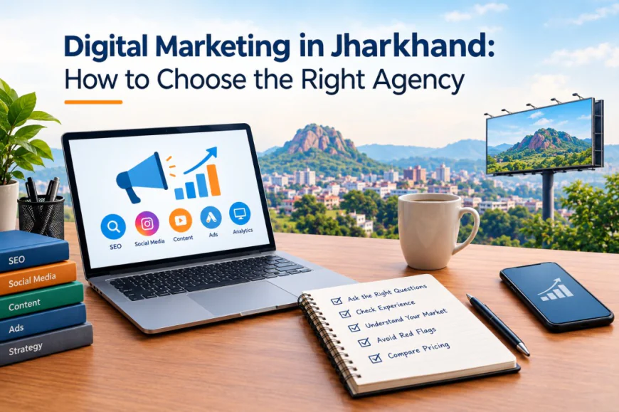 Digital Marketing in Jharkhand: How to Choose the Right Agency