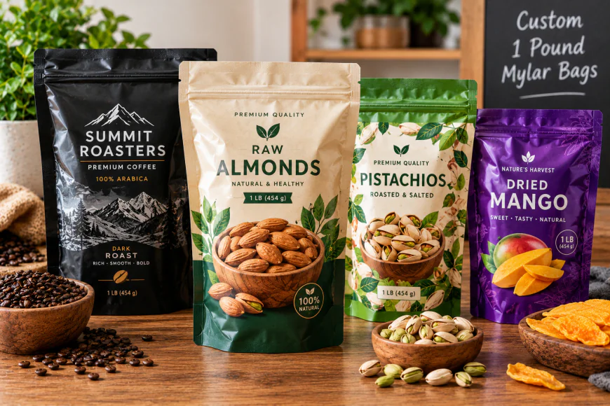 Elevating Product Shelf Life Using Custom 1 Pound Mylar Bags