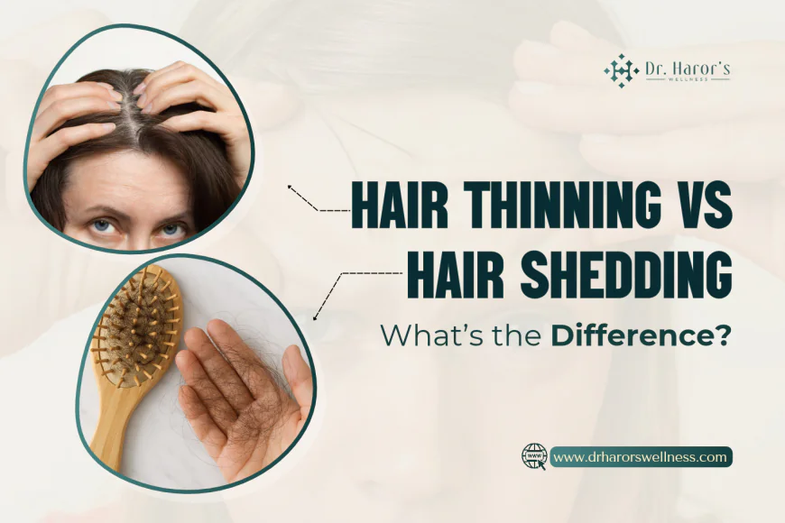 Hair Thinning vs Hair Shedding: What’s the Difference?