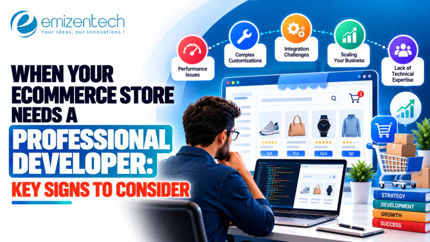 When Your Ecommerce Store Needs a Professional Developer: Key Signs to Consider