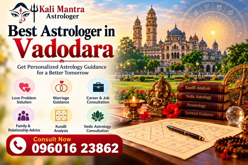 Best Astrologer in Vadodara for Love, Marriage and Career Guidance | Kali Mantra Astrologer