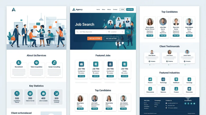 What Pages Should Recruitment Agency Website Templates Include for Specialized Hiring?