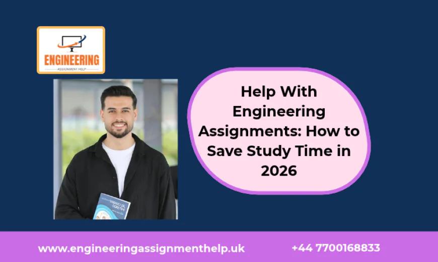 Help With Engineering Assignments: How to Save Study Time in 2026