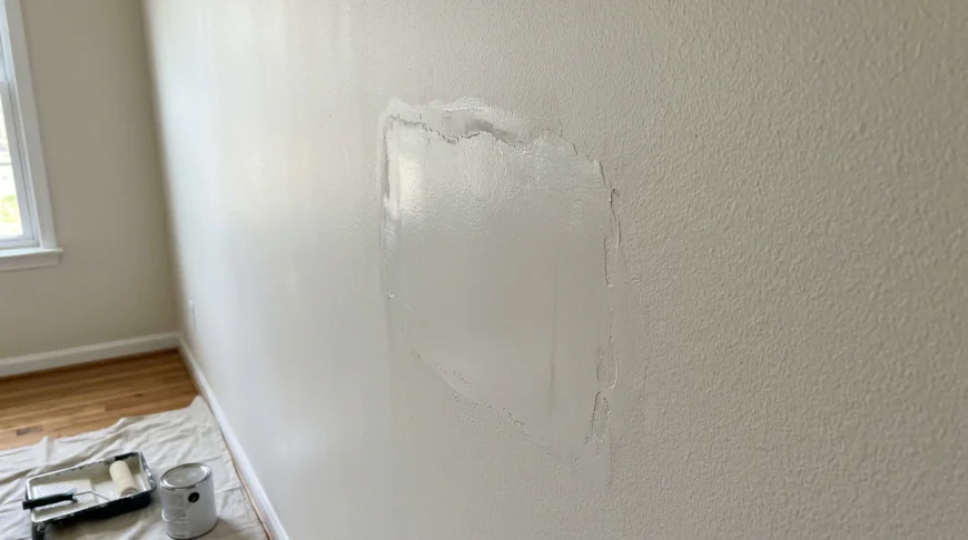 Why Can You Still See a Wall Patch After Painting?