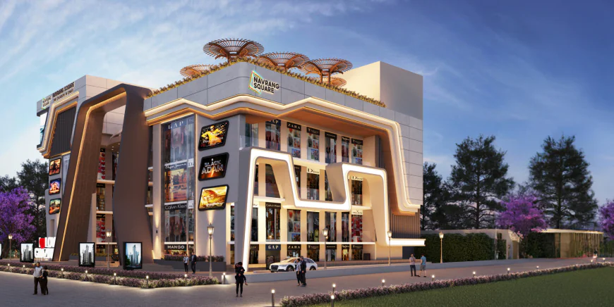 Premium Commercial Shops in Ghaziabad: Explore Business Opportunities at Navrang Square Mall