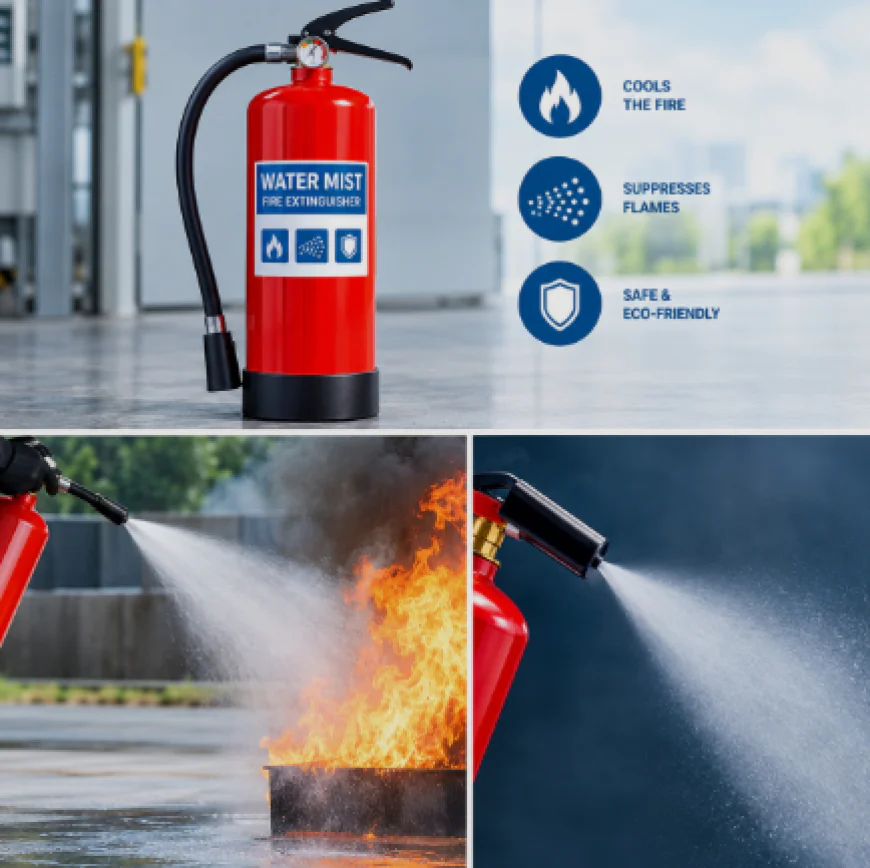 Water Mist Fire Extinguishers: Features, Working Principles, and Modern Safety Applications