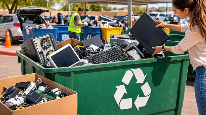 Electronics Recycling in Phoenix: What the Drop-Off Process Actually Involves