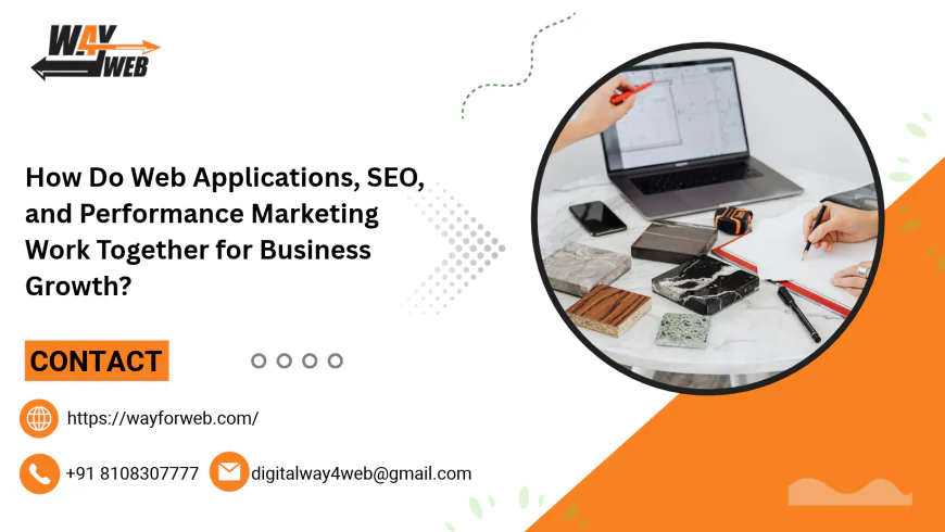 How Do Web Applications, SEO, and Performance Marketing Work Together for Business Growth?