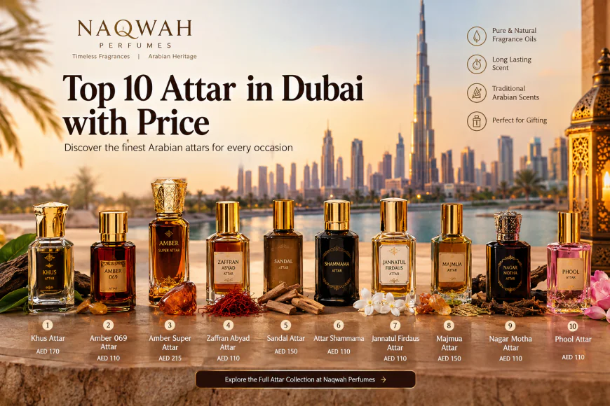 Top 10 Attar in Dubai with Price: A Guide to Choosing the Best Fragrance