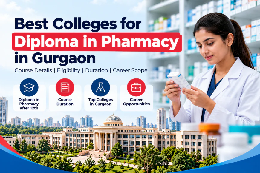 Best Colleges for Diploma in Pharmacy in Gurgaon: Eligibility, Duration and Career Scope
